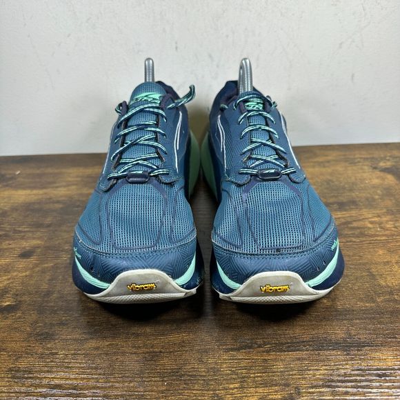 Altra Olympus 3.5 Trail‎ Running Blue Green Shoes Sneakers Women's Size - Picture 2 of 8